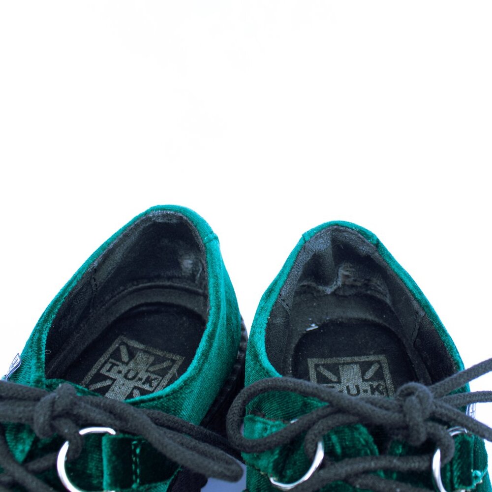 Vegan Creeper Emerald Velvet – Taille/Size 8 (runs small) - Picture 2 of 6